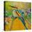Rainbow Bee Eater-null-Stretched Canvas