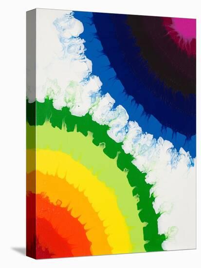 Rainbow Flip-Ajoya Grace-Stretched Canvas