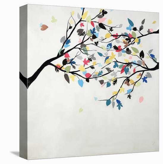 Rainbow Leaves-Kari Taylor-Premier Image Canvas