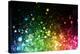 Rainbow Of Lights-SSilver-Stretched Canvas