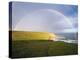 Rainbow Over Chimney Rock, California-George Oze-Premier Image Canvas