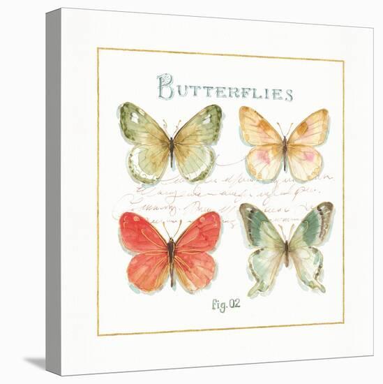 Rainbow Seeds Butterflies III-Lisa Audit-Stretched Canvas