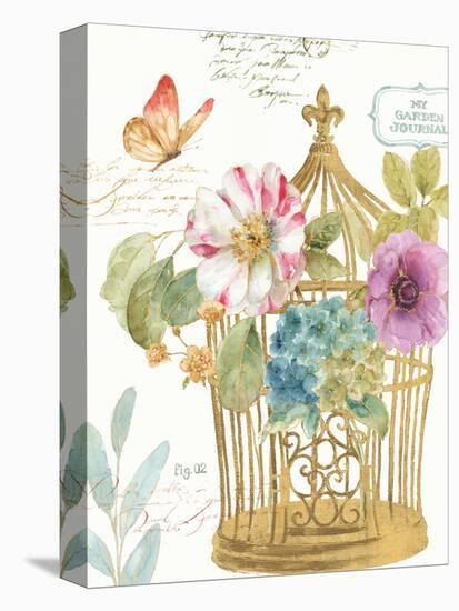 Rainbow Seeds Romantic Birdcage I-Lisa Audit-Stretched Canvas