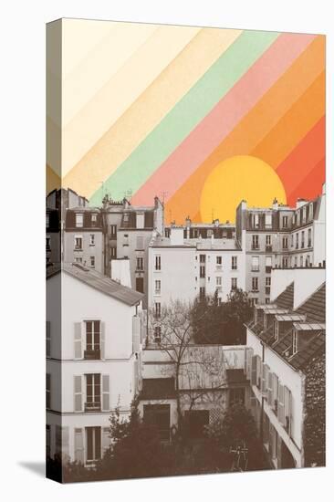 Rainbow Sky above Paris, 2020 (Photography, Digital)-Florent Bodart-Premier Image Canvas