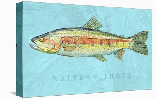 Rainbow Trout-John Golden-Stretched Canvas