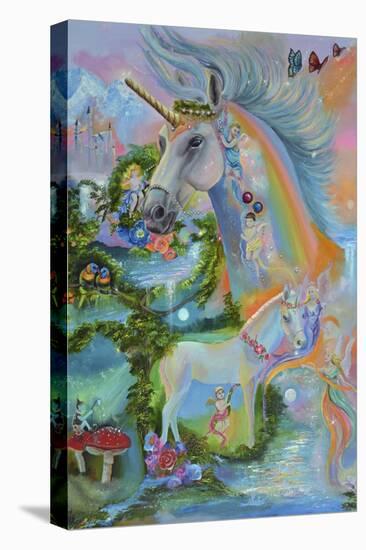 Rainbow Unicorns-Sue Clyne-Premier Image Canvas