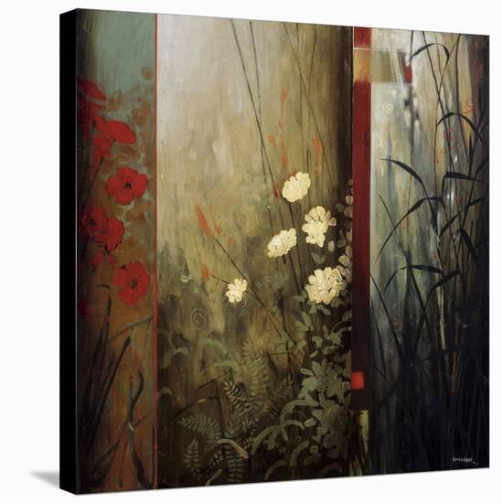 Rainforest Poppies-Don Li-Leger-Stretched Canvas