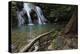 Rainforest waterfall, Batenta Island, Raja Ampat, Western Papua, Indonesian New Guinea-Staffan Widstrand-Premier Image Canvas