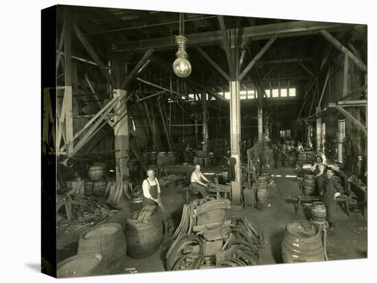 Rainier Brewing and Malting Co., Cooper Shop, 1914-Asahel Curtis-Premier Image Canvas