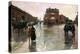 Rainy Day, Boston, 1885-Childe Hassam-Premier Image Canvas