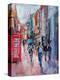 Rainy Day, Carnaby Street-Sylvia Paul-Premier Image Canvas