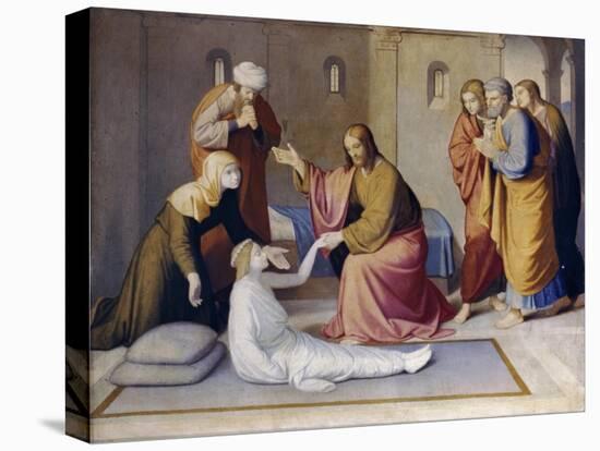 Raising of Jairus' Daughter-Friedrich Overbeck-Premier Image Canvas