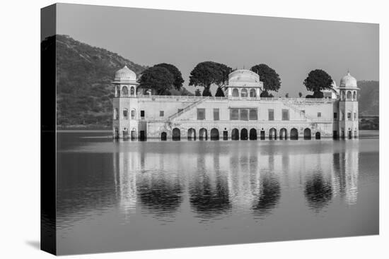 Rajasthan Landmark - Jal Mahal (Water Palace) on Man Sagar Lake on Sunset. Jaipur, Rajasthan, India-f9photos-Premier Image Canvas