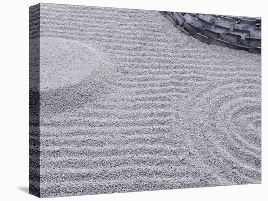 Raked Sand Patterns, Kodai-Ji Temple, Kyoto, Japan-Rob Tilley-Premier Image Canvas