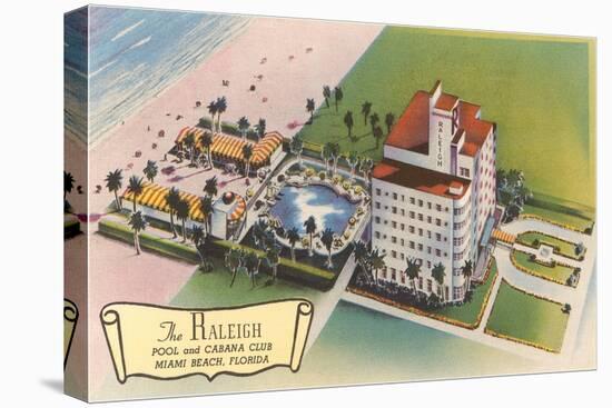 Raleigh Hotel, Miami Beach, Florida-null-Stretched Canvas