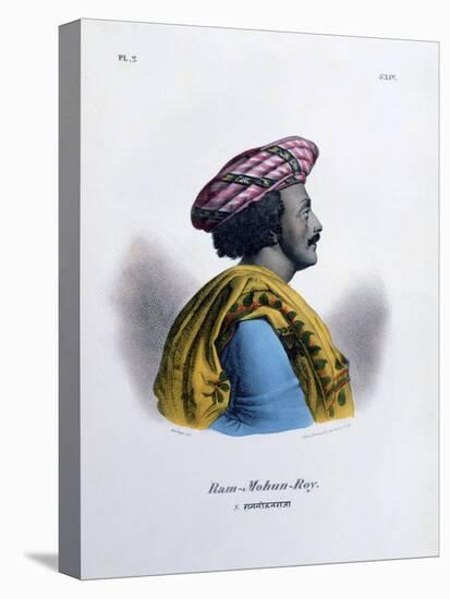 Ram Mohan Roy, Founder of the Brahmo Samaj, 1828-Marlet et Cie-Premier Image Canvas