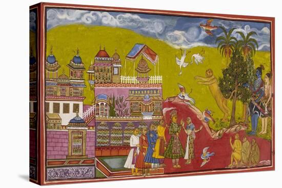 Ramayana, Kishkindha Kanda-null-Premier Image Canvas