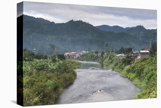 Ranomafana Town and Namorona River at Sunrise, Madagascar Central Highlands, Madagascar, Africa-Matthew Williams-Ellis-Premier Image Canvas