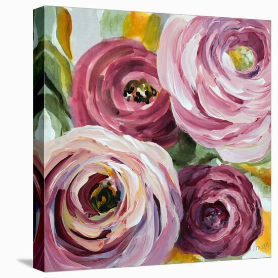 Ranunculus Rosa II-Lanie Loreth-Stretched Canvas