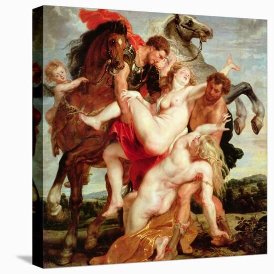 Rape of the Daughters of Leucippus-Peter Paul Rubens-Premier Image Canvas
