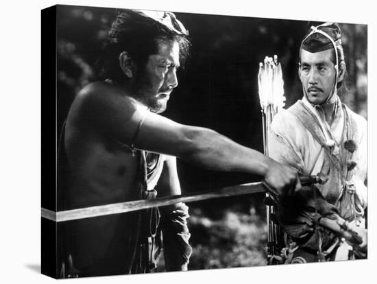 Rashomon, Toshiro Mifune, Masayuki Mori, 1950-null-Stretched Canvas