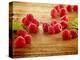 Raspberries, Tabletop, Wood, Still Life-Axel Killian-Premier Image Canvas