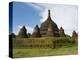 Ratana-pon solid stupa built by King Min Khammoung and Queen Shin Htwe, Mrauk U, Rakhine State,...-null-Premier Image Canvas