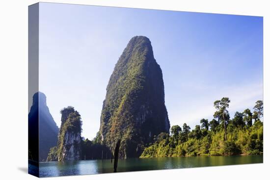 Ratchaprapa Reservoir, Khao Sok National Park, Surat Thani Province, Thailand, Southeast Asia, Asia-Christian Kober-Premier Image Canvas