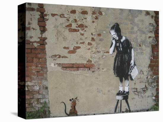 Ratgirl-Banksy-Premier Image Canvas