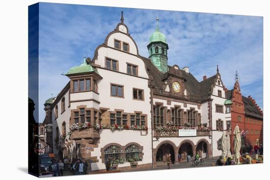 Rathaus, Rathausplatz, Freiburg im Breisgau, Black Forest, Baden-Wurttemberg, Germany, Europe-James Emmerson-Premier Image Canvas