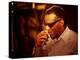 Ray Charles Laughing-null-Stretched Canvas