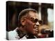 Ray Charles Performing-null-Stretched Canvas