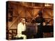 Ray Charles Performing-null-Stretched Canvas