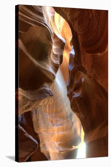Rays Antelope Canyon Page AZ-null-Stretched Canvas