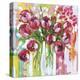 Razzle Dazzle Tulips-Amanda J^ Brooks-Stretched Canvas