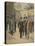 Re-Entry to the Chambres Des Deputes: Three Ghosts-French-Premier Image Canvas