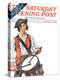 "Re-print of "Colonial Drummer"," Saturday Evening Post Cover, July/Aug 1976-Joseph Christian Leyendecker-Premier Image Canvas