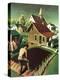 "Re print of "Spring 1942"," April 18, 1942-Grant Wood-Premier Image Canvas