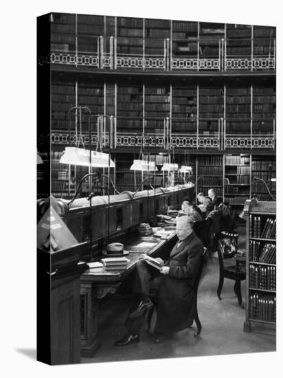 Readers in the Reading Room Have Access to One of the Largest Collections of Books in the World-null-Premier Image Canvas
