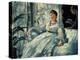 Reading, 1865-Edouard Manet-Premier Image Canvas