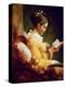 Reading Girl, 1776-Jean-Honoré Fragonard-Premier Image Canvas