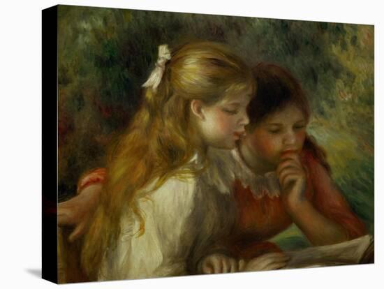 Reading (La Lecture), 1890-1895-Pierre-Auguste Renoir-Premier Image Canvas