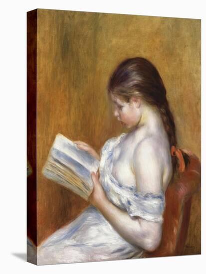 Reading, Painted in 1888-Edgar Degas-Premier Image Canvas