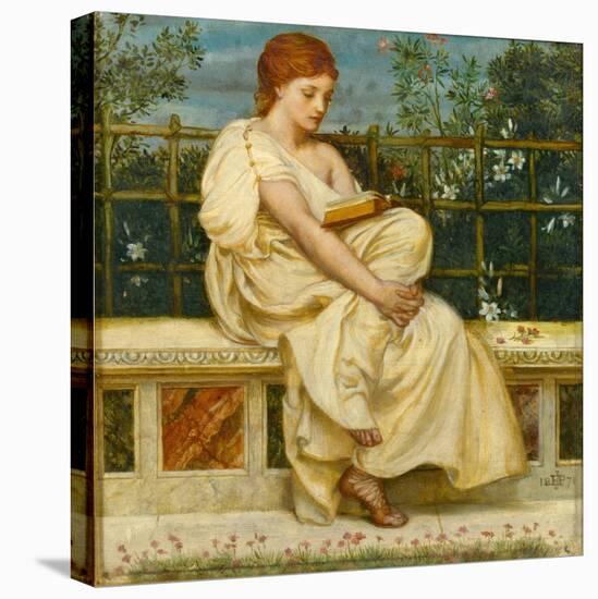 Reading-Edward John Poynter-Premier Image Canvas