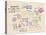 Real Visa Stamps From 9 Countries-yunna-Stretched Canvas