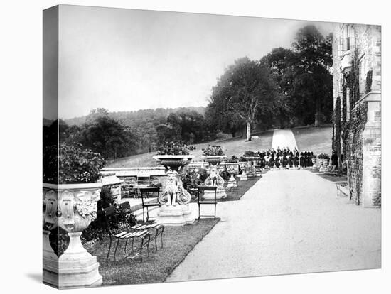 Rear Garden, Flete, C1882-null-Premier Image Canvas