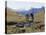 Rear View of Two Women Hiking-null-Premier Image Canvas