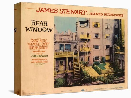 Rear Window, 1954-null-Stretched Canvas