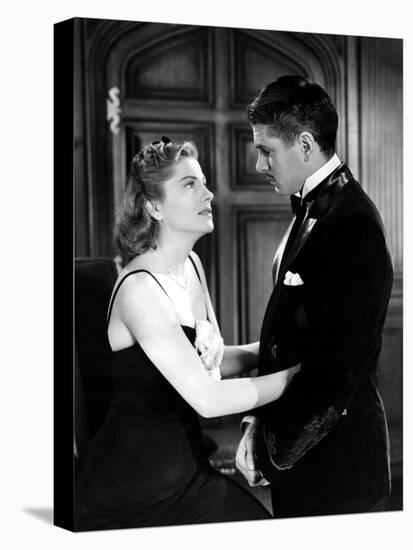 Rebecca, Joan Fontaine, Laurence Olivier, 1940-null-Stretched Canvas