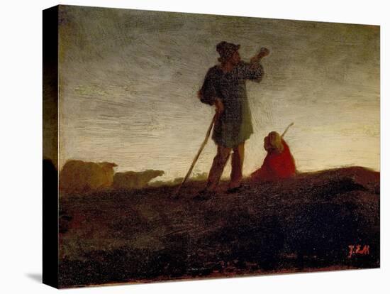 Recalling the Flock, 1866-72-Jean-Francois Millet-Premier Image Canvas